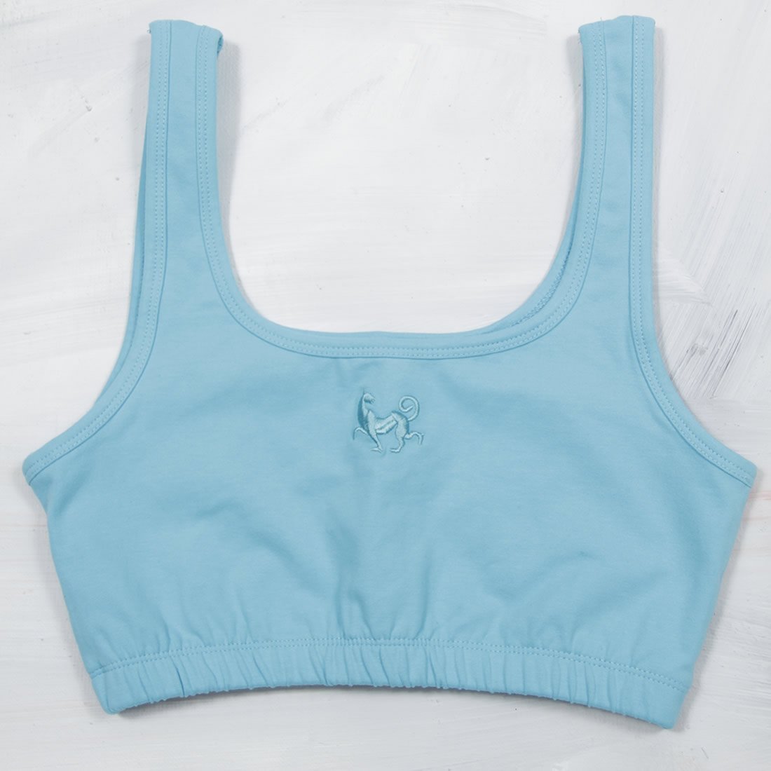 Baby Blue Sports Bra – Binky Clothing